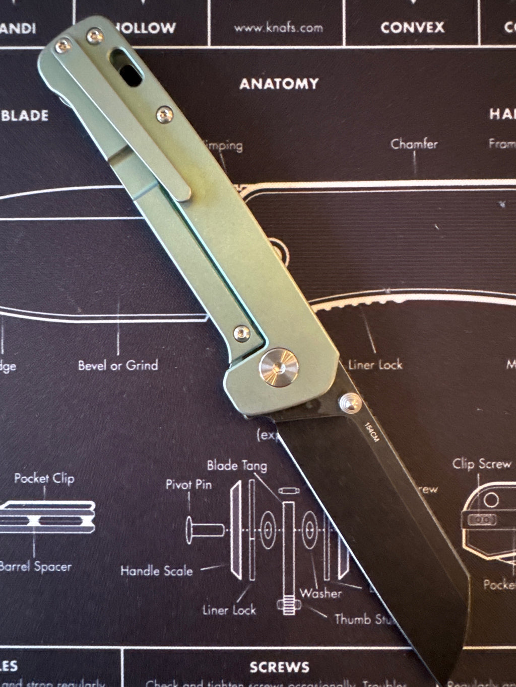 Qsp Penguin Green Titanium HANDLE