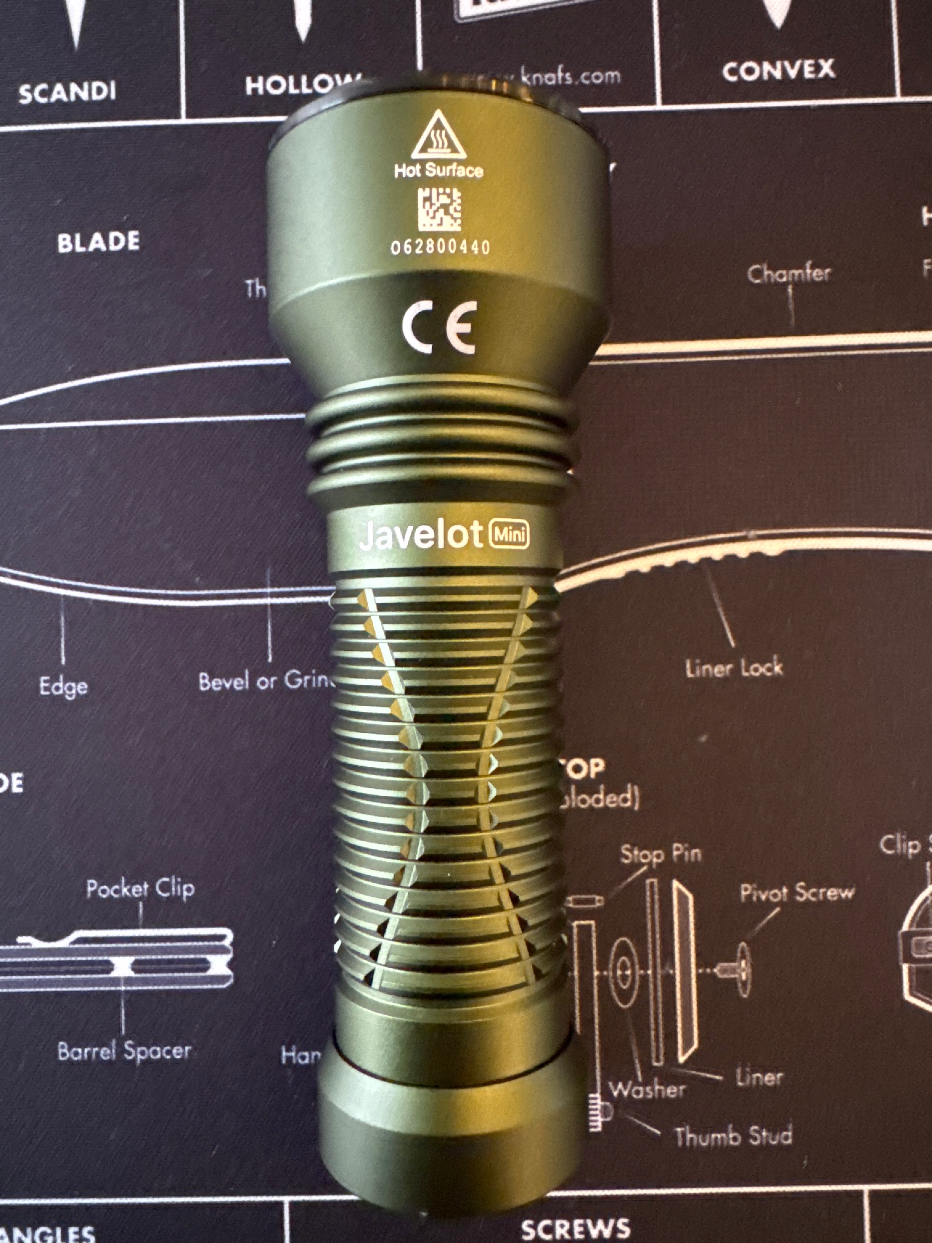Olight Javelot Mini Flashlight 1000 Lumen 600M Range LED Emitter
