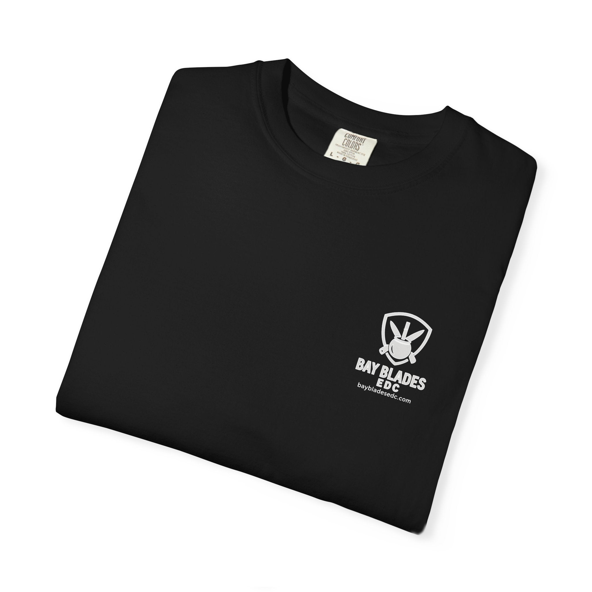Skull Emblem Garment-Dyed T-Shirt — 'Enjoy What Matters' Graphic Tee
