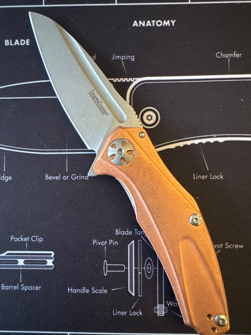 Kershaw 7006CU Natrix Copper Knife