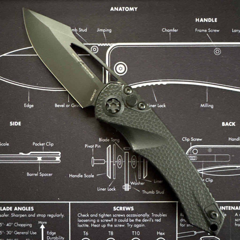 Heretic Mini Pariah Black Magnacut