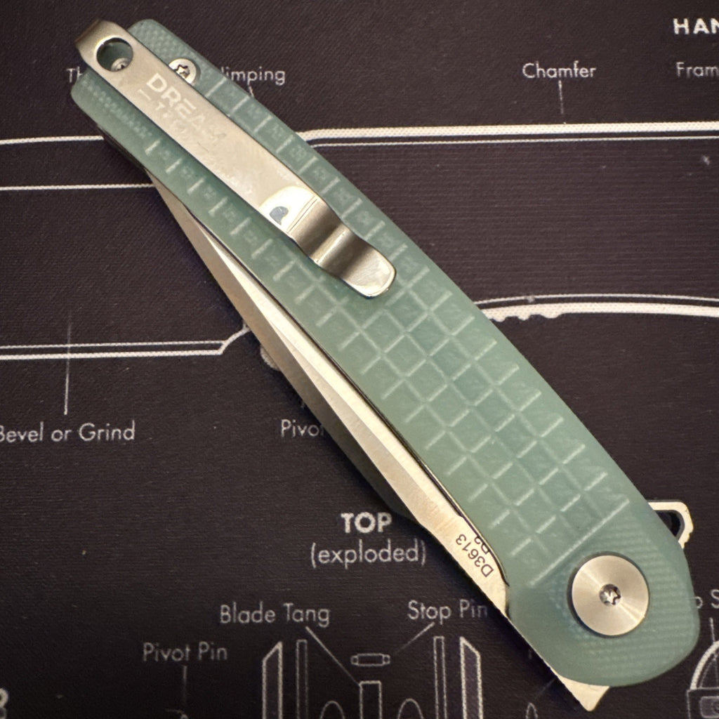 Dreamtech Jade D2 Steel, G10 Handle D3613