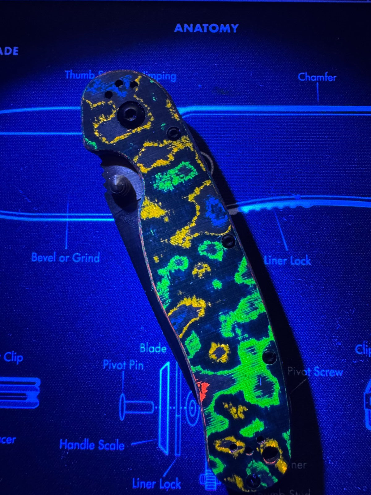 Ontario RAT 1.5 80s Camo Carbon Linerlock Magnacut