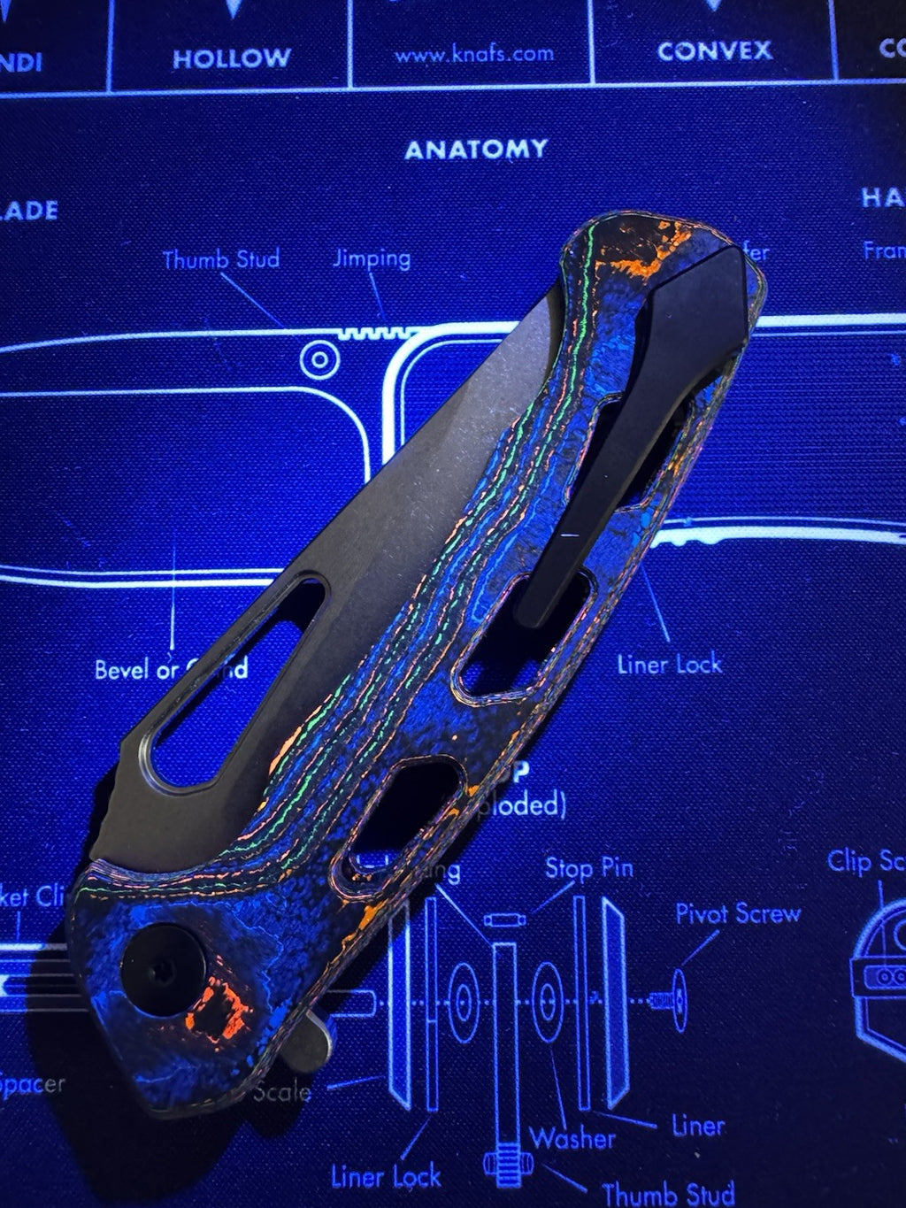 80’s Dead Reckon Skeletonized Ridge Back,Flipper tab, magnacut, stone washed 