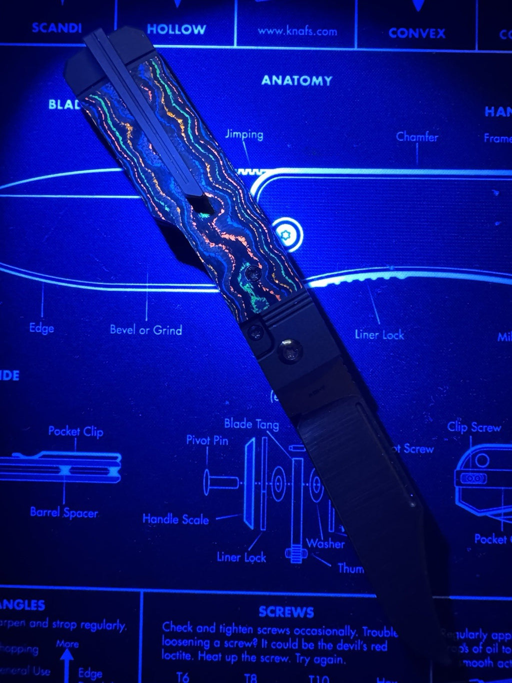 Jack Wolf Knives - GUNSLINGER JACK - CAMOCARBON 80S
