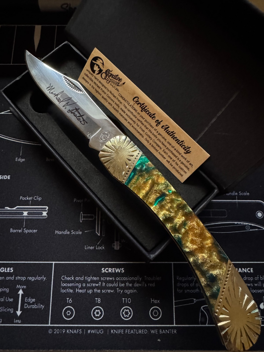 Silverstar Stoneworks Michael  Prater Lockback
