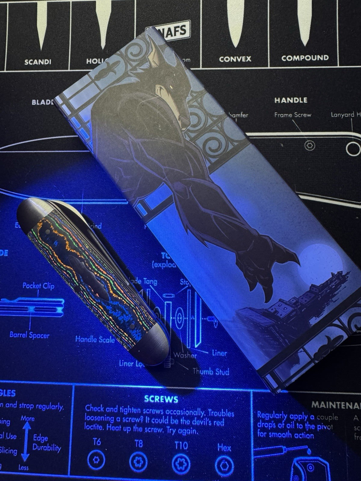 JACK WOLF EQUAL END JACK! 80’s CAMO CARBON HANDLES! NEW IN BOX’ Sold Out!