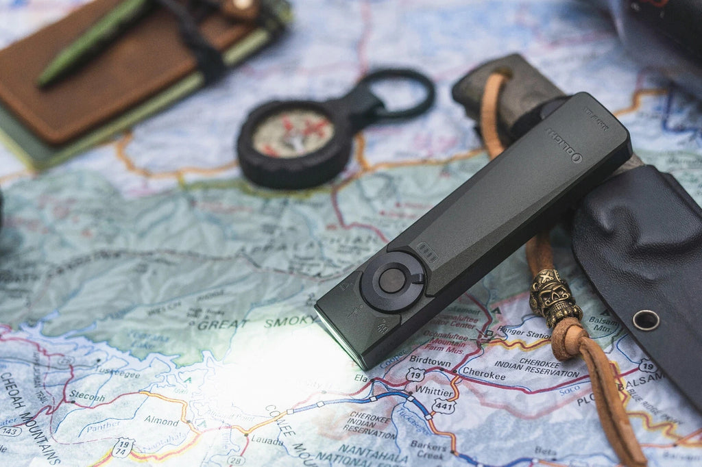 Olight Arkfeld Ultra Flashlight Olive Gray Aluminum (1400 Lumens CW)