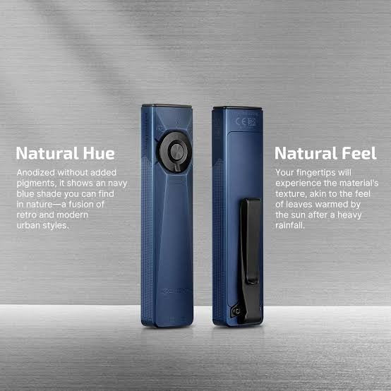 Olight Arkfeld Ultra Navy Blue CW EDC Flashlight O-Aluminum OAL Light Laser UV