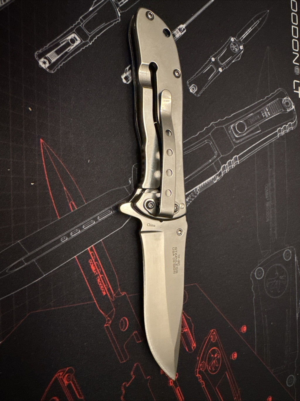Tac-Force TF-861c Speedster Framelock Assisted 2.25" Folding Pocket Knife