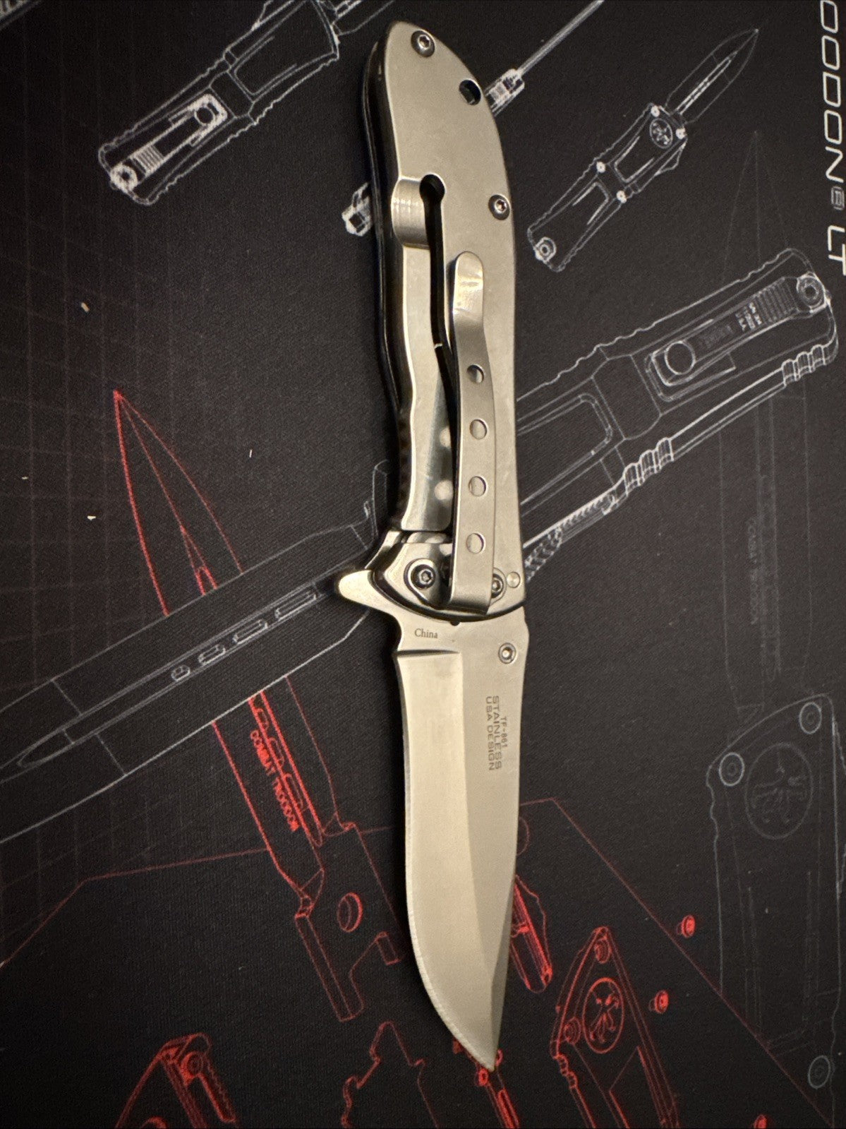Tac-Force TF-861c Speedster Framelock Assisted 2.25" Folding Pocket Knife