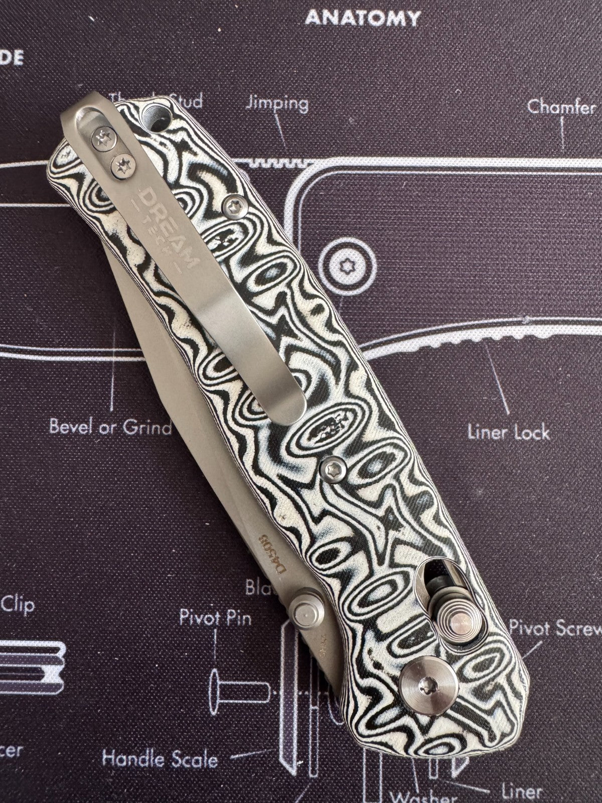 DREAMTECH D4508MBW 14C28N Satin DropRaindrop G10