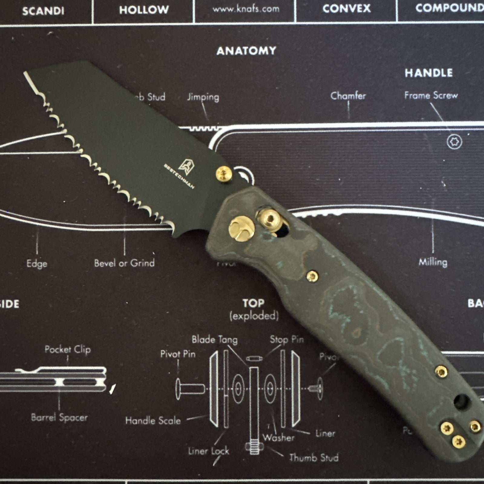 Cicada Wing Shipwreck EXCLUSIVE (serrated) blade Runner Outpost