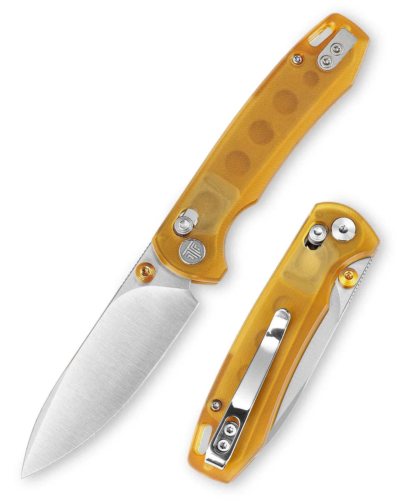 Dragonfly-Y Axis Lock EDC Folding Pocket Knife,2.99'' 14C28N Steel Blade,PEI Han