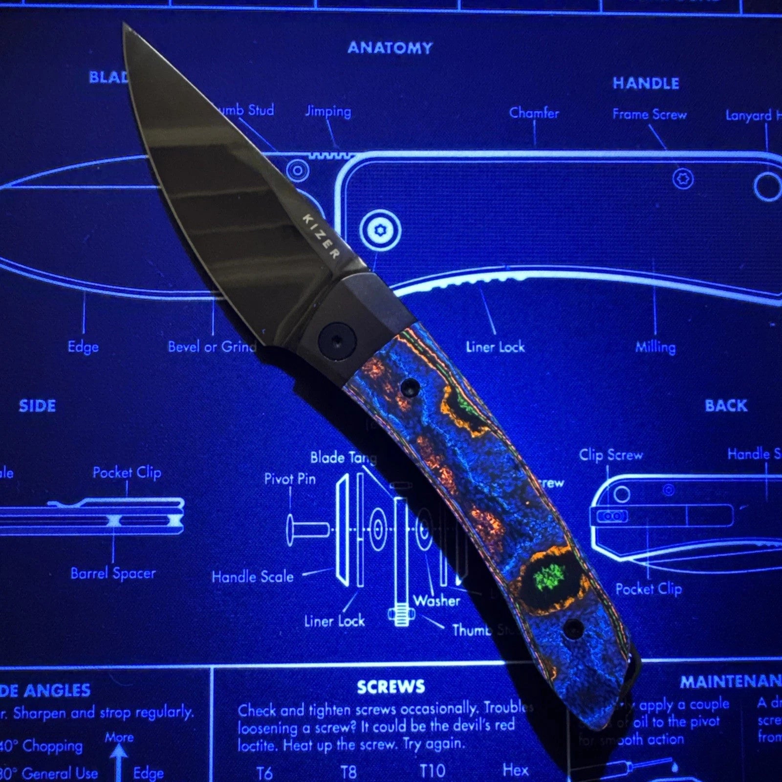 Kizer Mini Momo 80s Camo Carbon