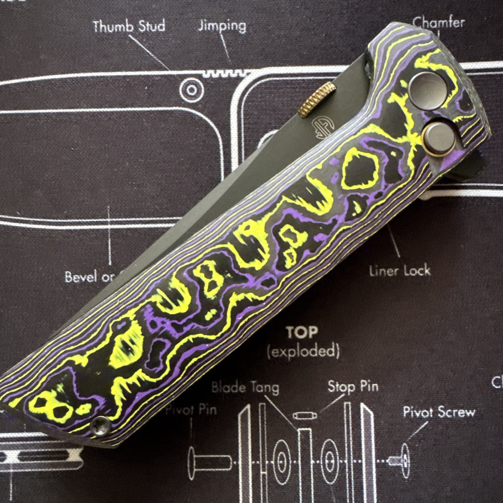 SOLD OUT - Northern Mountain Chop 2 Joker Knife UV Reactive