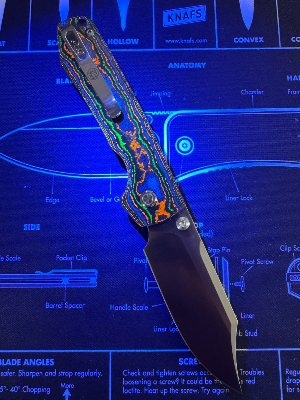Vosteed Raccoon M390 Satin 80s Camo Carbon Fiber BR OP Exclusive
