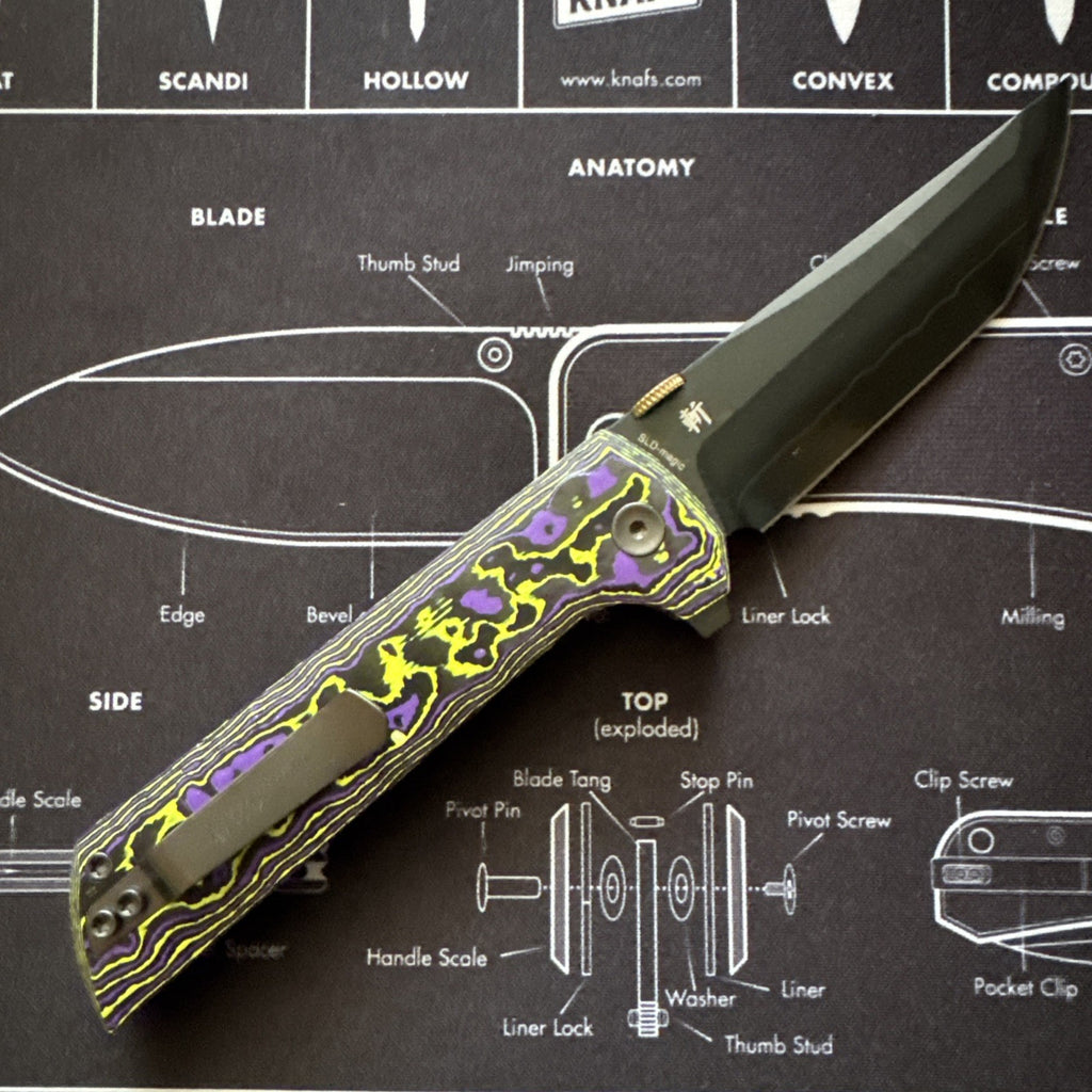 SOLD OUT - Northern Mountain Chop 2 Joker Knife UV Reactive