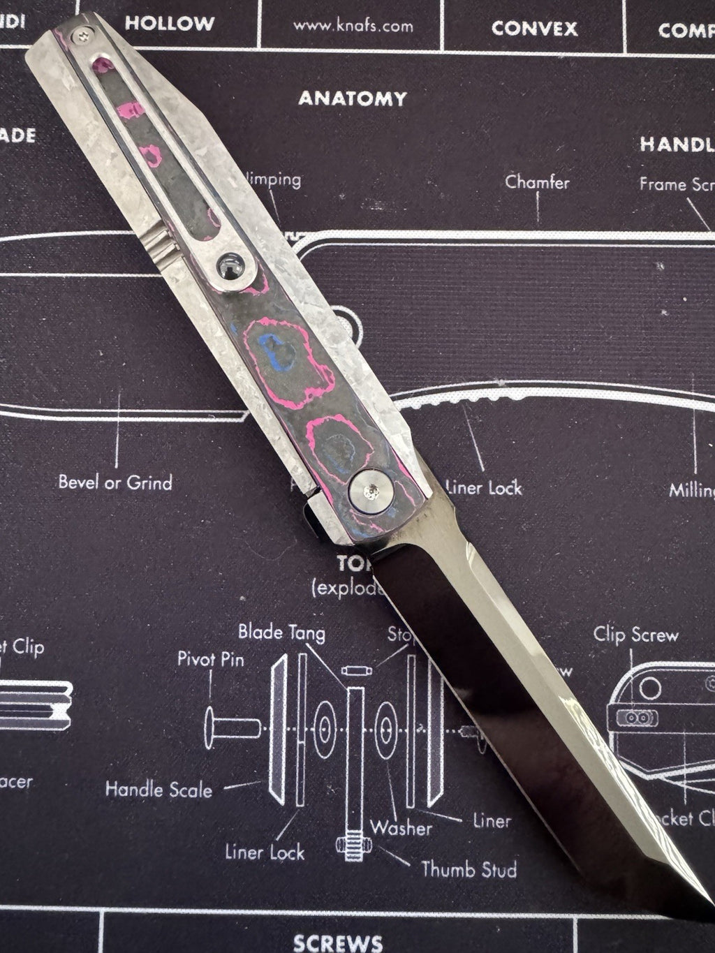 Tuya - Odessa By D Rocket Design - Crystalized Ti - Miami Vice Camo Carbon- DLC