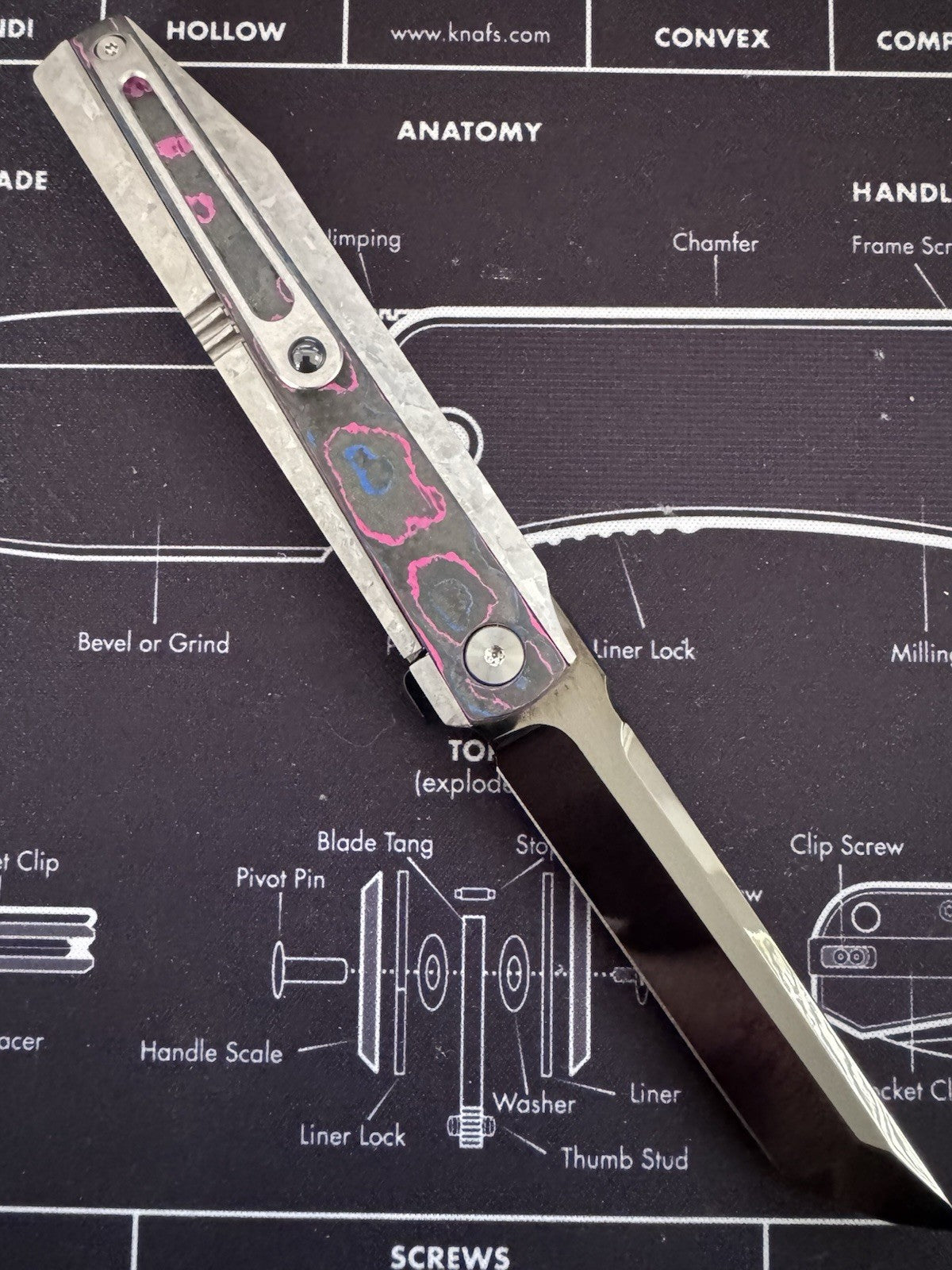 Tuya - Odessa By D Rocket Design - Crystalized Ti - Miami Vice Camo Carbon- DLC