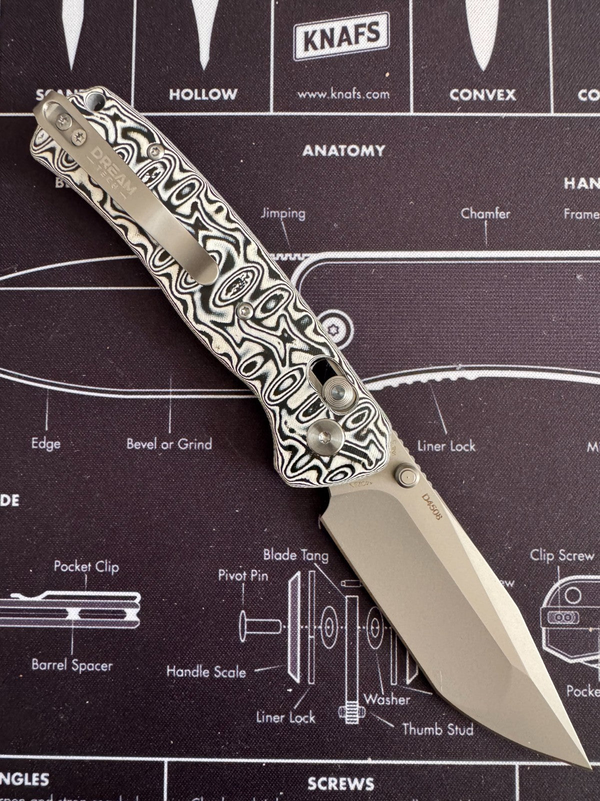 DREAMTECH D4508MBW 14C28N Satin DropRaindrop G10