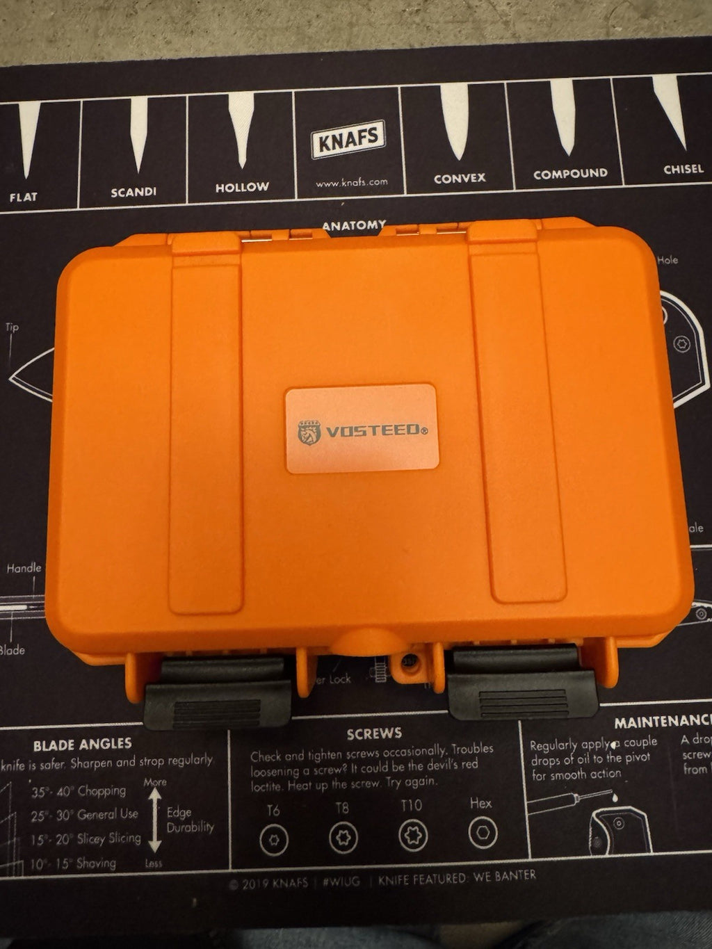 Vosteed Raccoon V - M390 - Titanium - Satin Blade  #62 Of #250