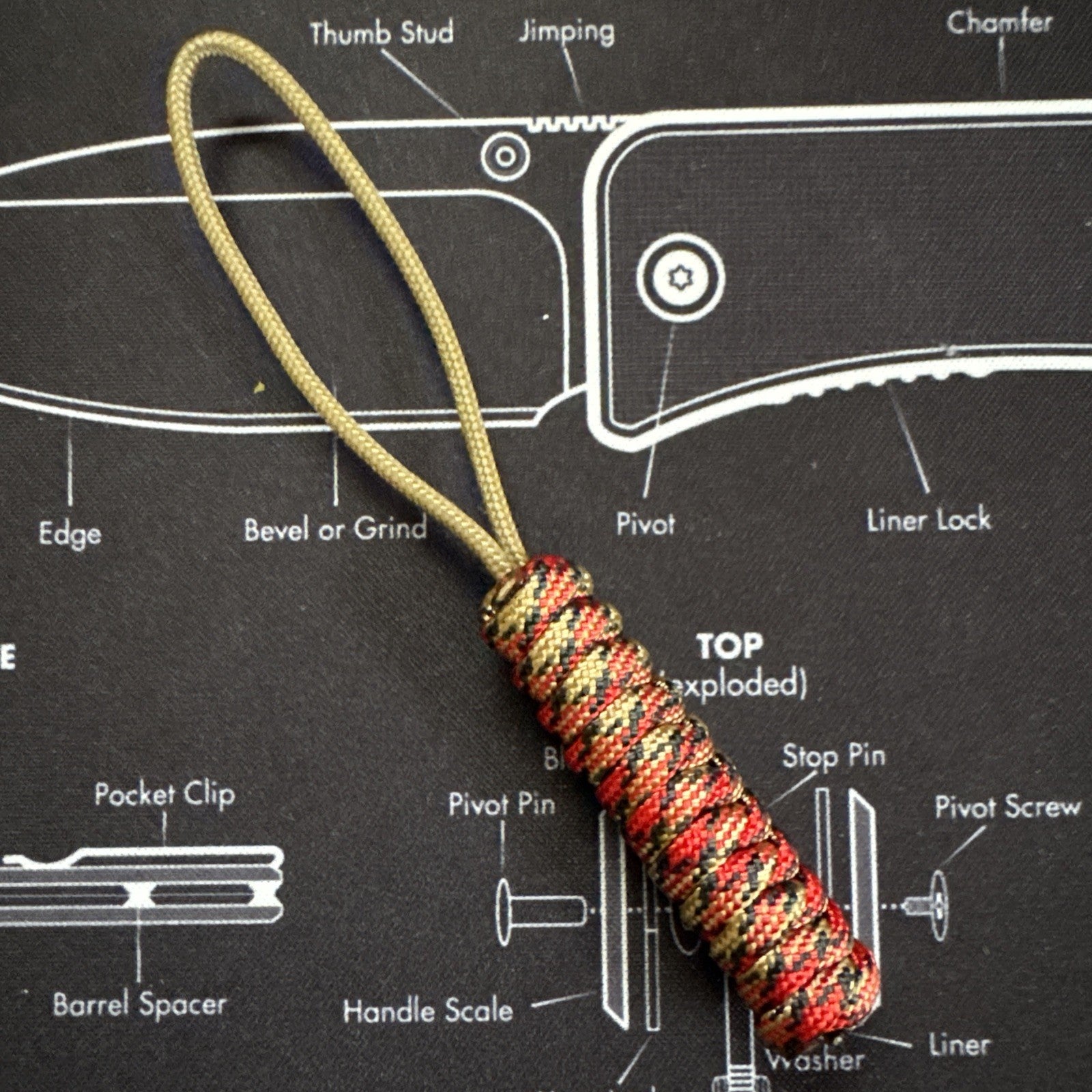 Lanyard for knife (misc)