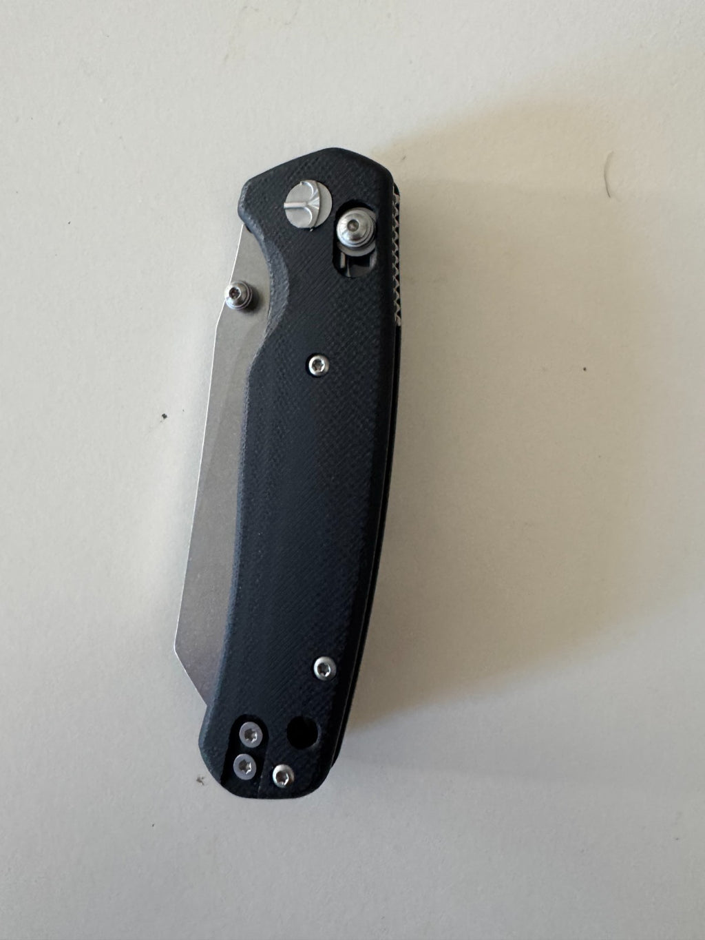 Bestechman Cicada's Wing BMK06I – Bar Lock Folding Knife Black G10 Stonewash 3.1