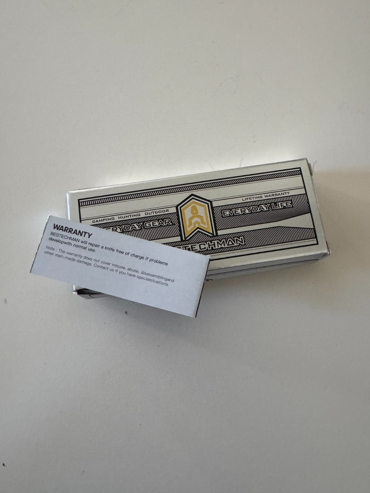 Bestechman Cicada's Wing BMK06I – Bar Lock Folding Knife Black G10 Stonewash 3.1