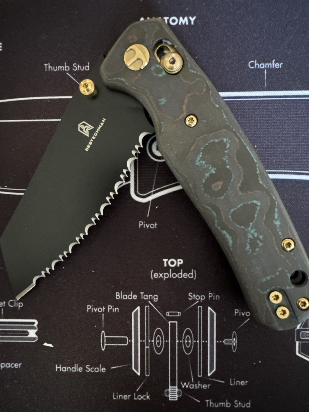 Cicada Wing Shipwreck EXCLUSIVE (serrated) blade Runner Outpost