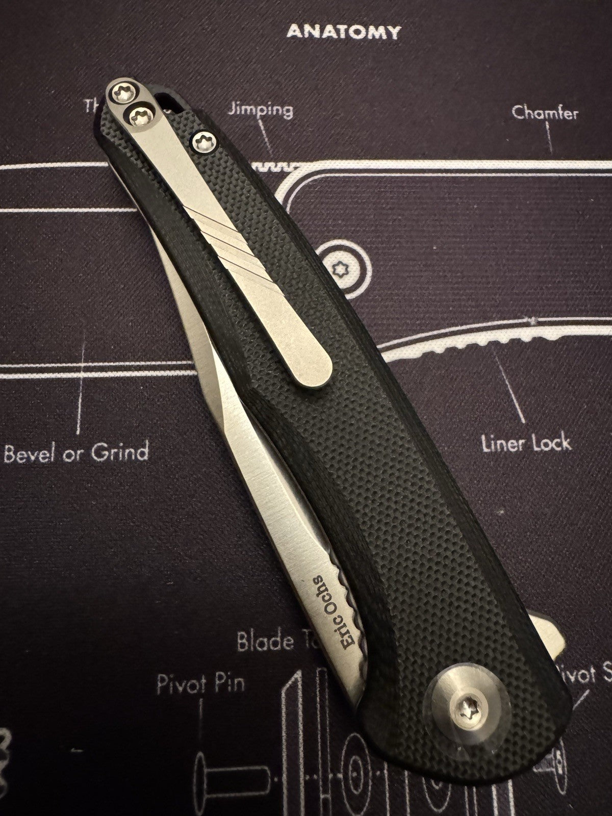 CIVIVI Mini Sandbar Liner Lock Manual Flipper Knife Black G-10 Nitro-V Blade 