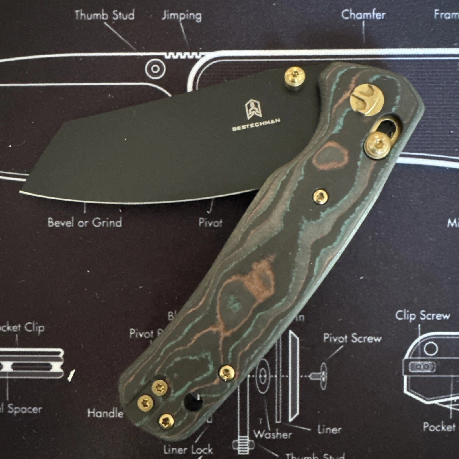 Cicada Wing Shipwreck EXCLUSIVE (Plain) Blade Runner Outpost - USA Carbon Fiber