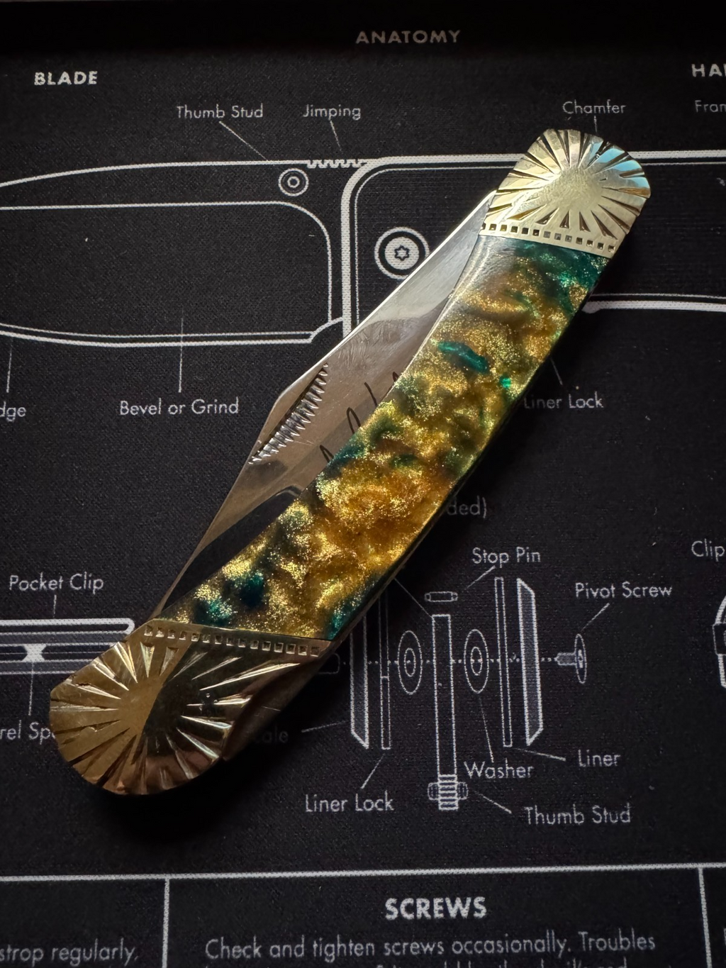 Silverstar Stoneworks Michael  Prater Lockback