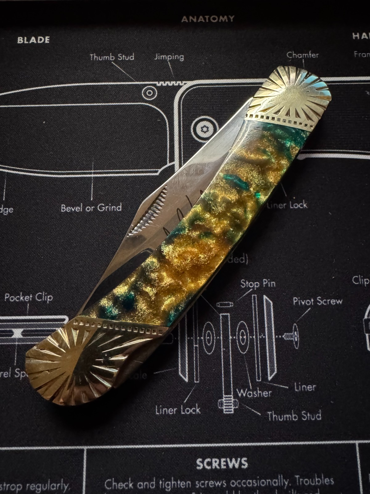 Silverstar Stoneworks Michael  Prater Lockback