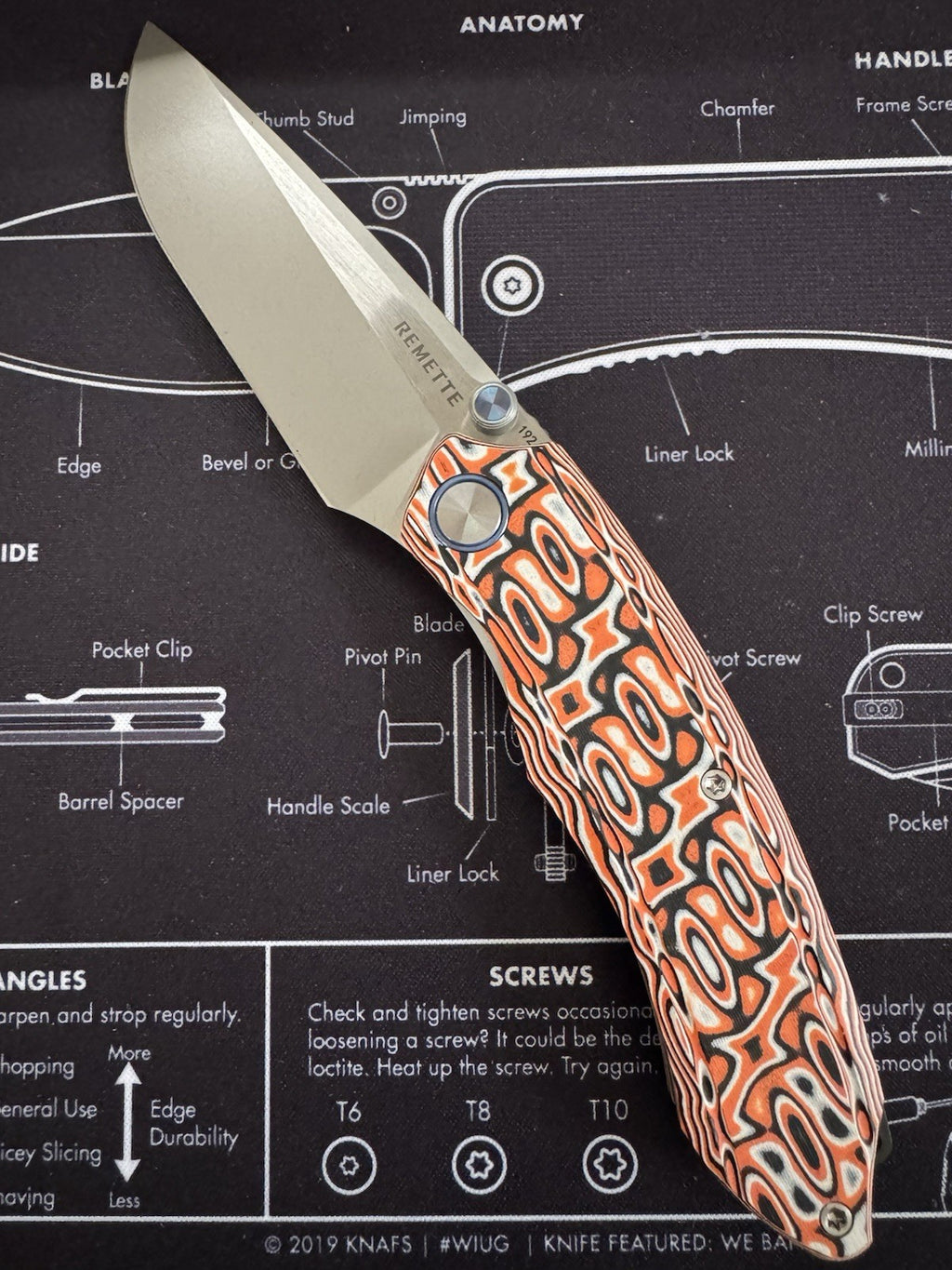 SOLD OUT - Remette Wild Species 14c28n Knife Limited Edition