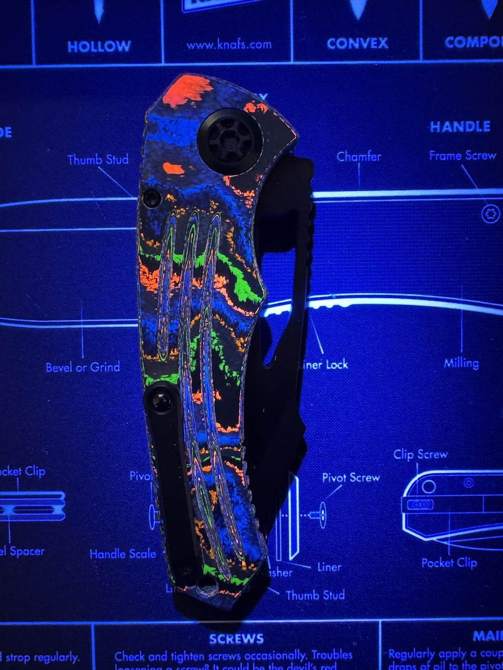 #69 HERETIC PARIAH BROP EXCL MAGNACUT DLC TANTO 80’S CARBON FIBER USA RARE