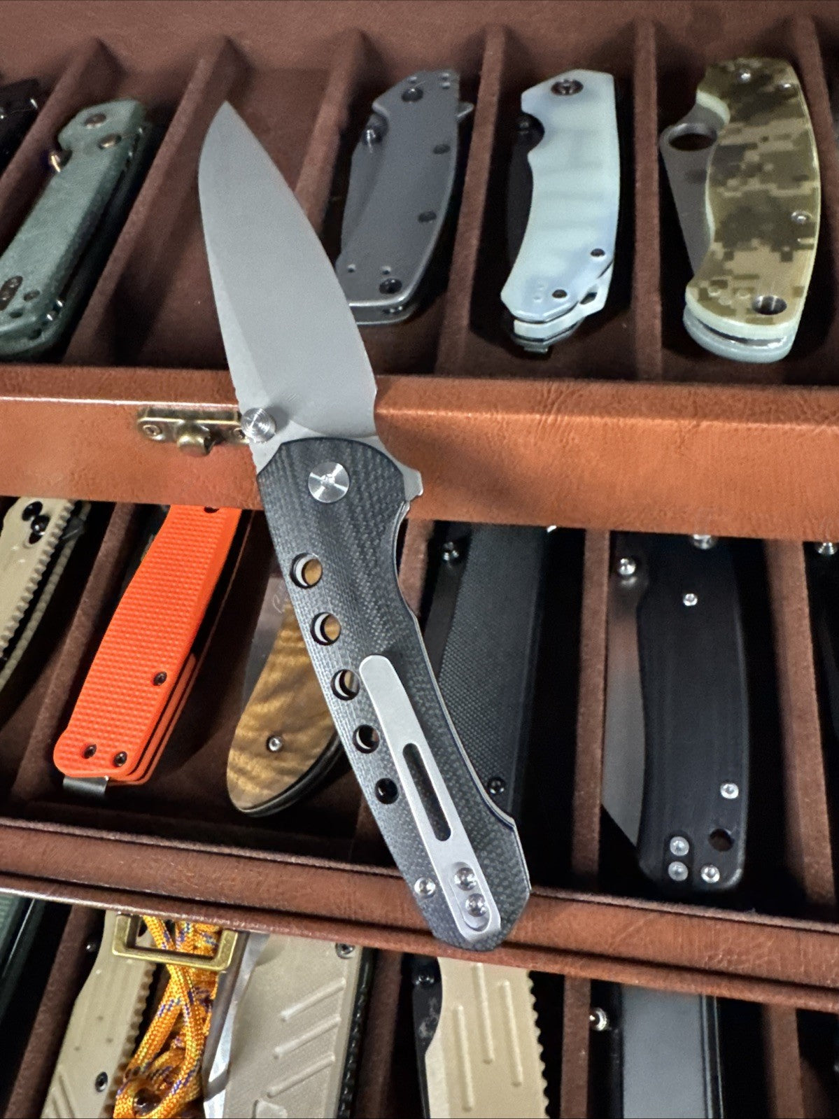 REMETTE RT-BEE 14C28N Blade Folding Pocket EDC Knives with Toothpick RT-BEE-G
