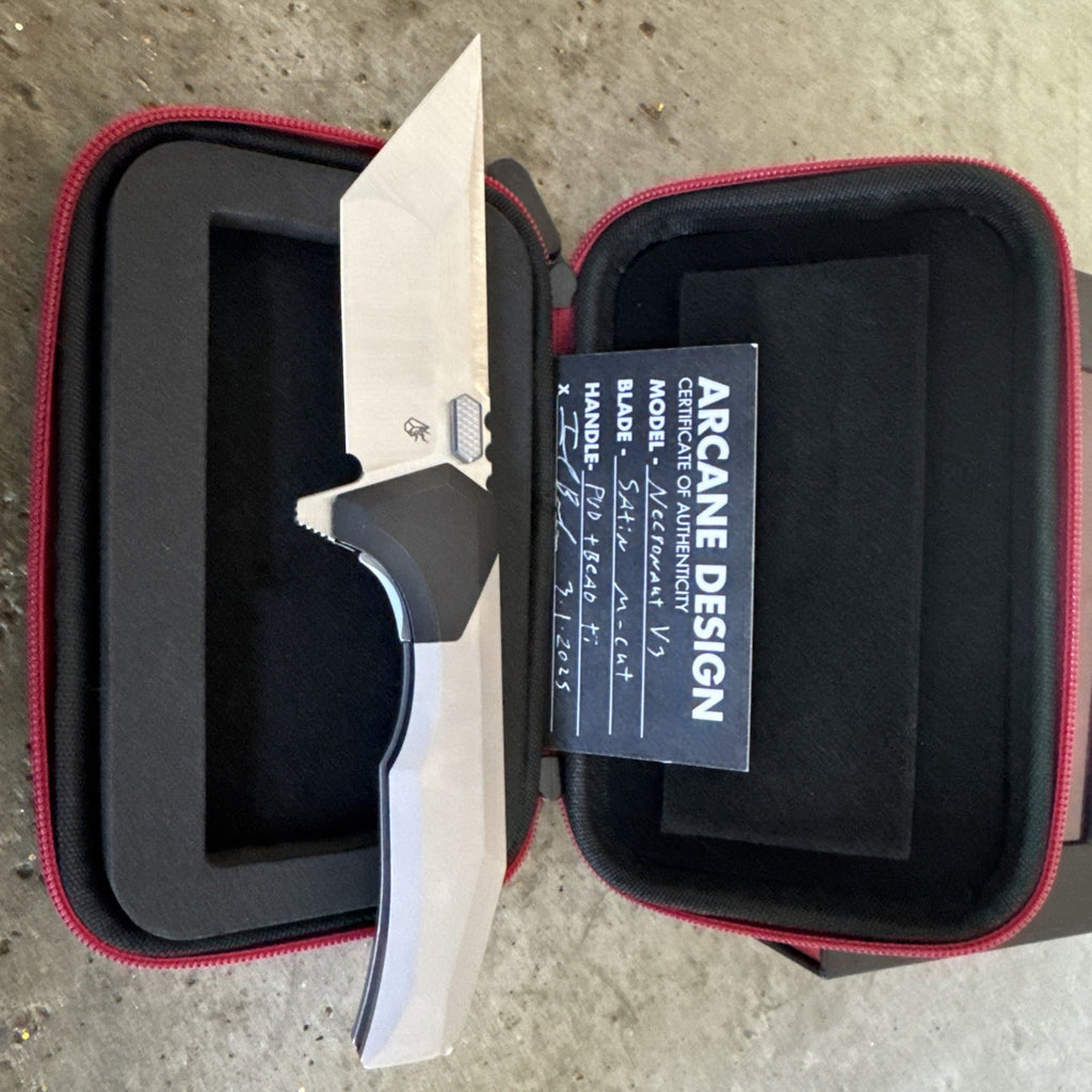 ARCANE DESIGN - BLACK PVD NECRONAUT V3