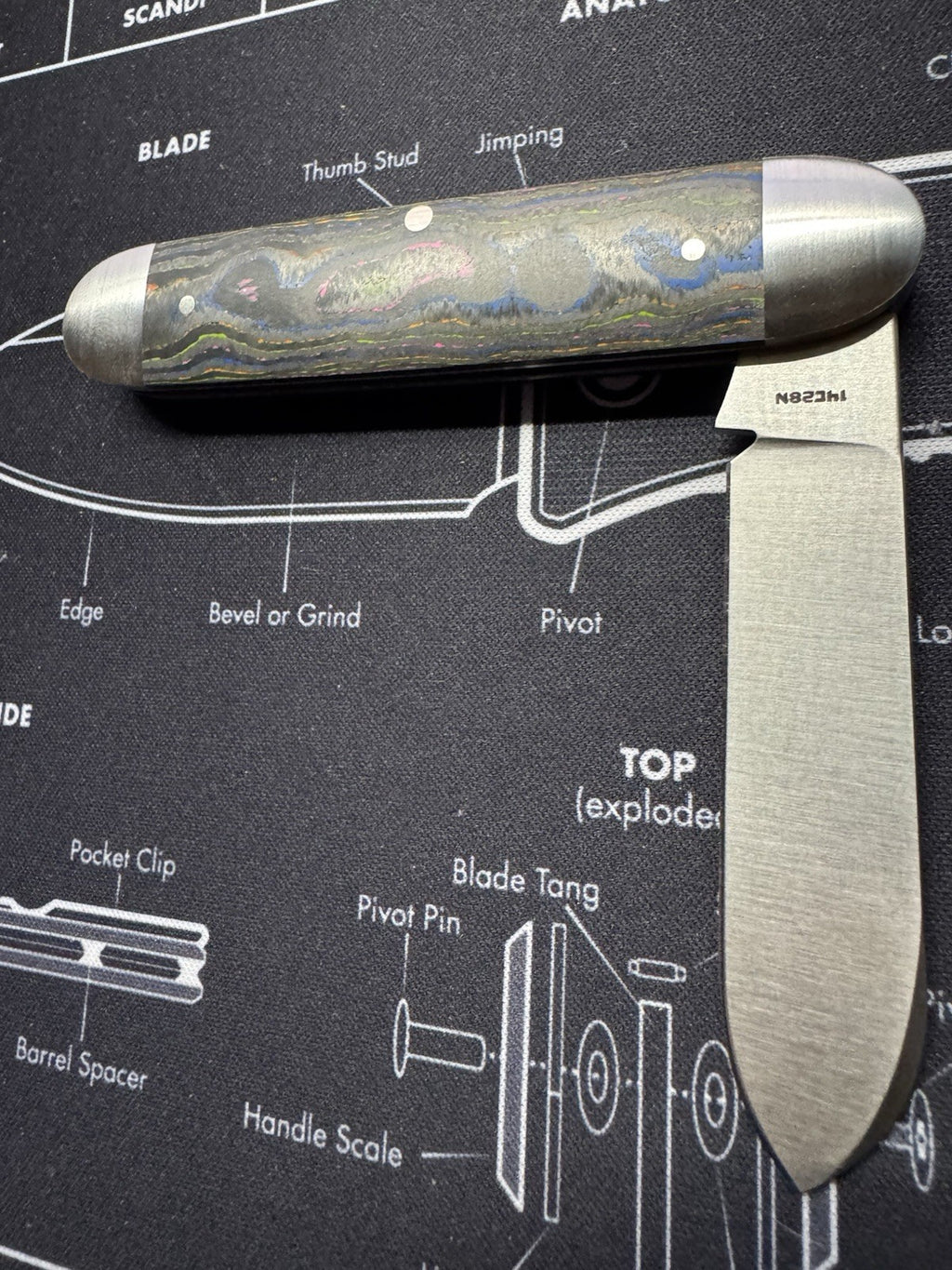 JACK WOLF EQUAL END JACK! 80’s CAMO CARBON HANDLES! NEW IN BOX’ Sold Out!