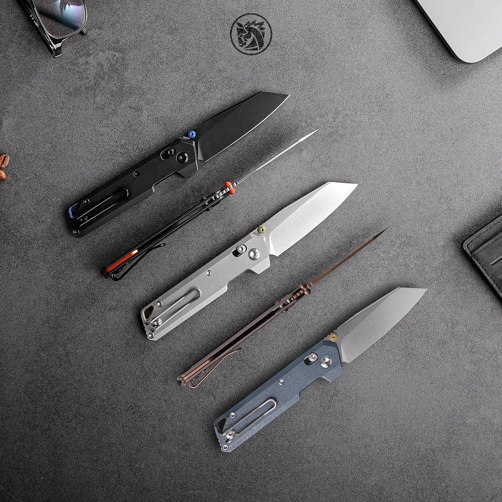 SOLD OUT - Vosteed Parallel Crossbar Lock 3" S35VN Copper Titanium