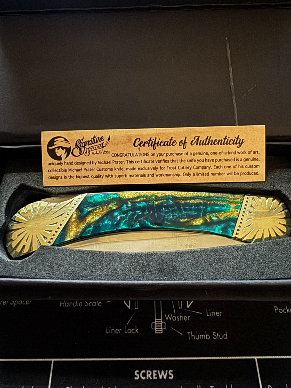 Silverstar Stoneworks Michael  Prater Lockback