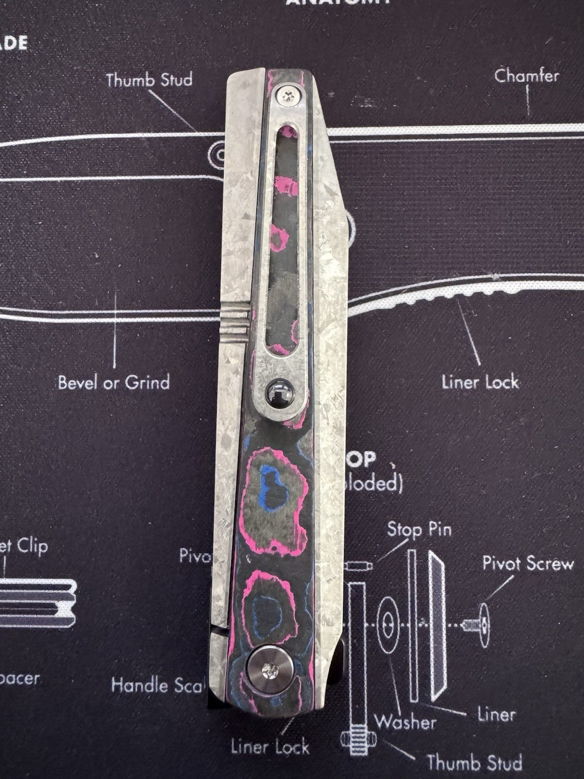 Tuya - Odessa By D Rocket Design - Crystalized Ti - Miami Vice Camo Carbon- DLC