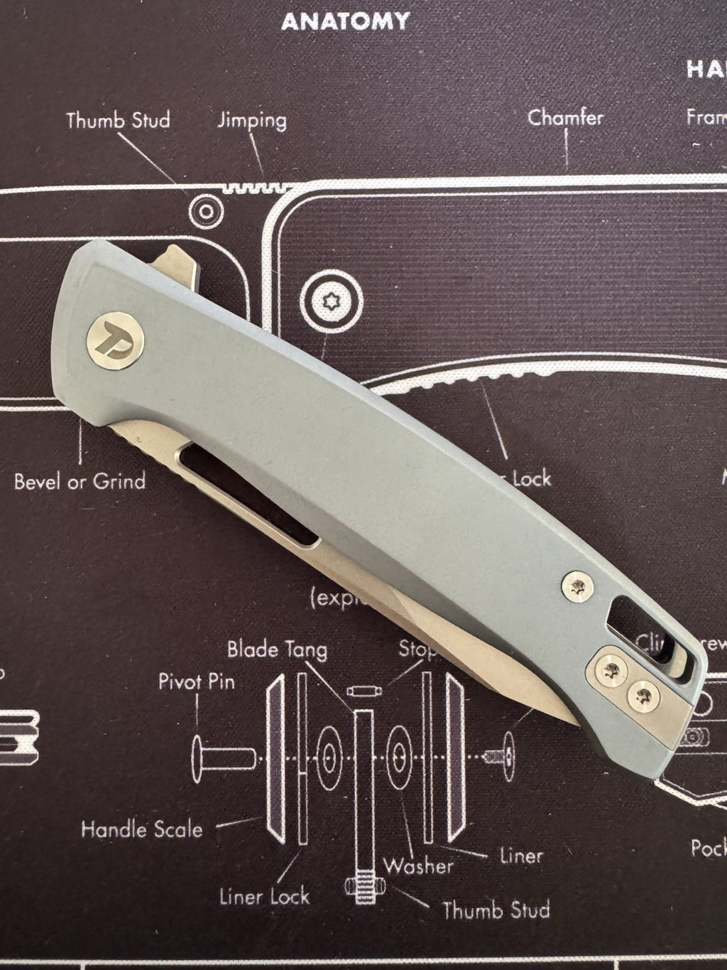 Dreamtech D4284 Titanium Handle D2 Blade