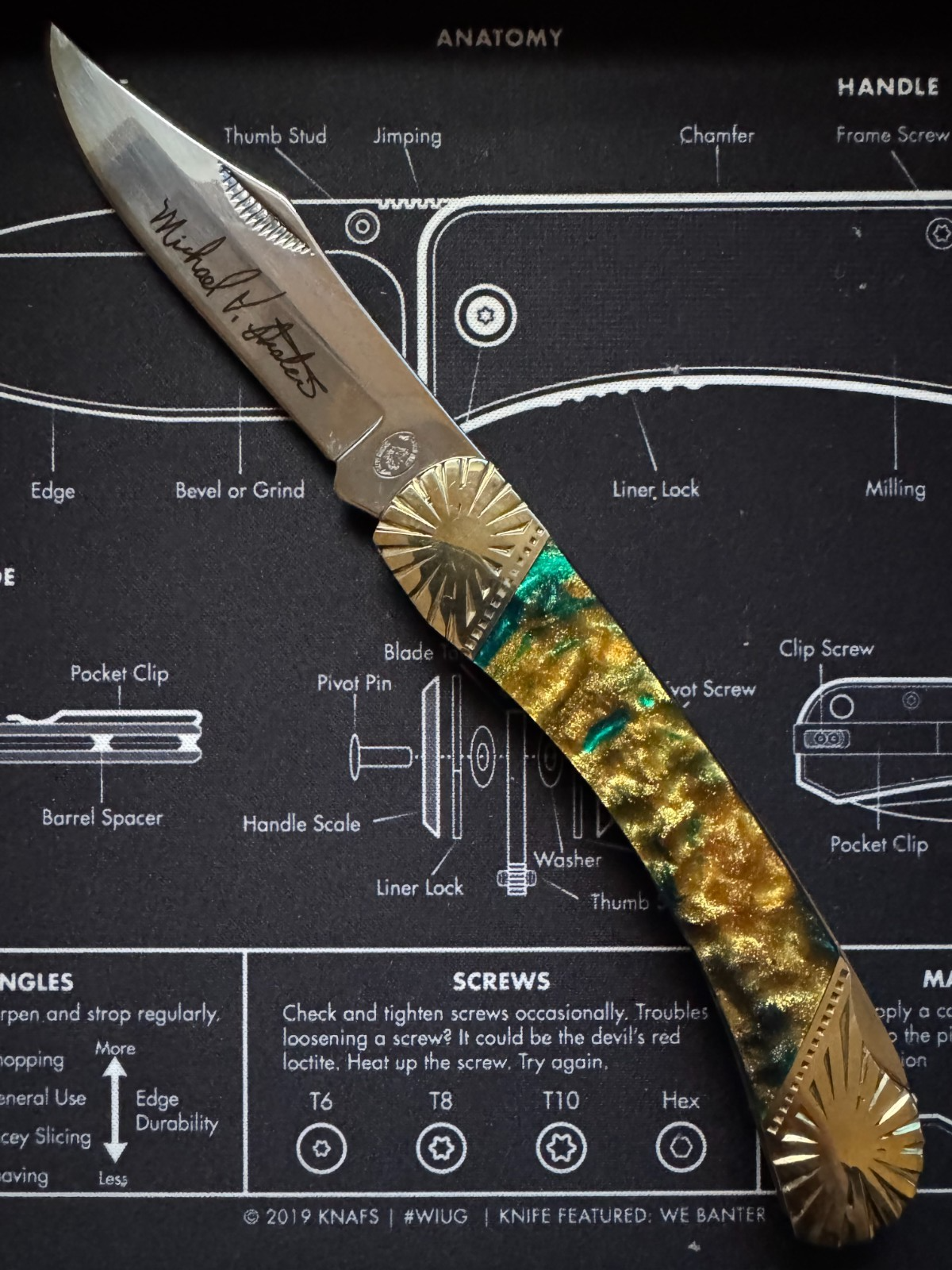 Silverstar Stoneworks Michael  Prater Lockback