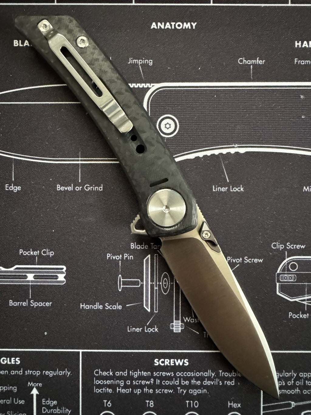 RARE Shot Show Dreamtech Prototype / Sample Black G10 / 14C48N