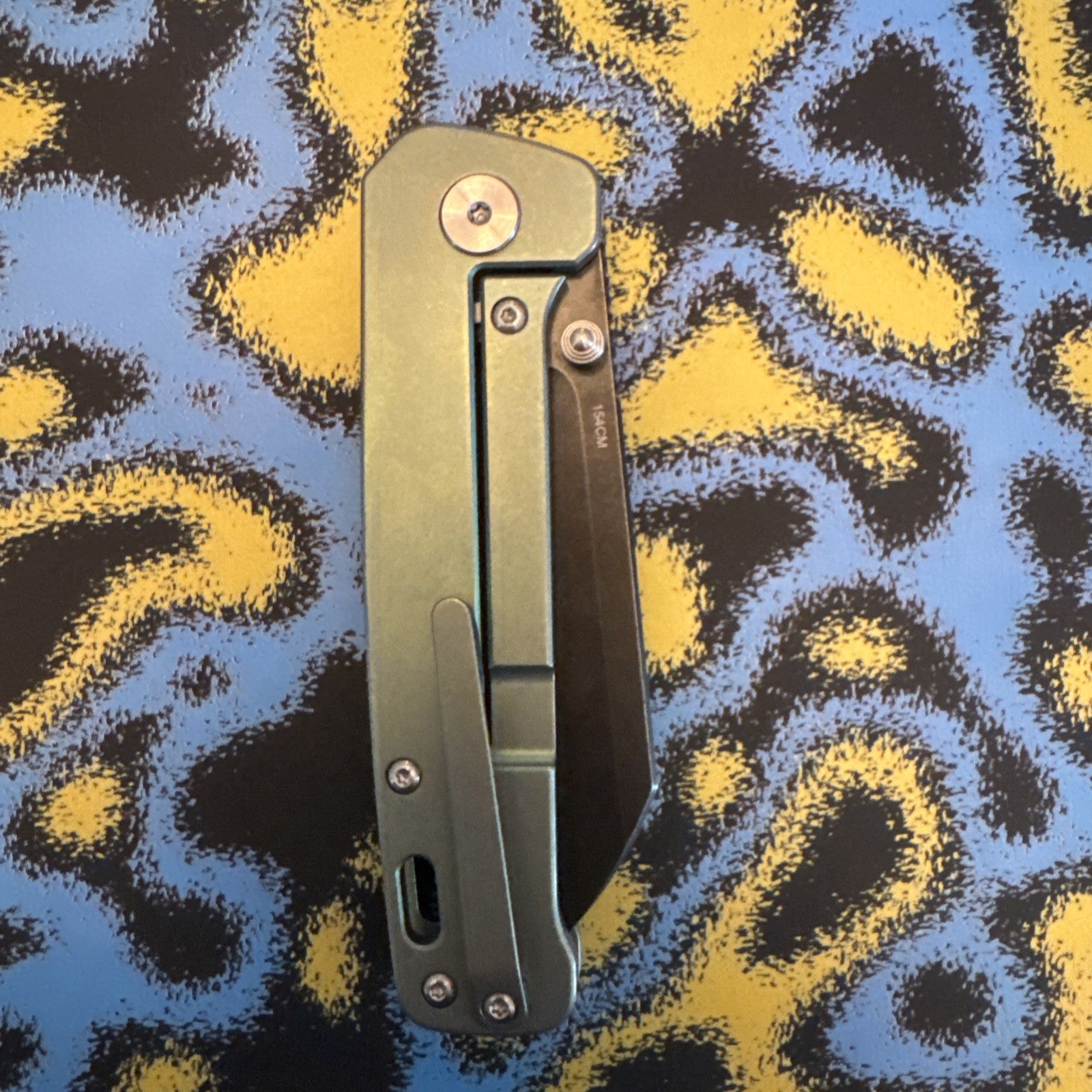 Qsp Penguin Green Titanium HANDLE