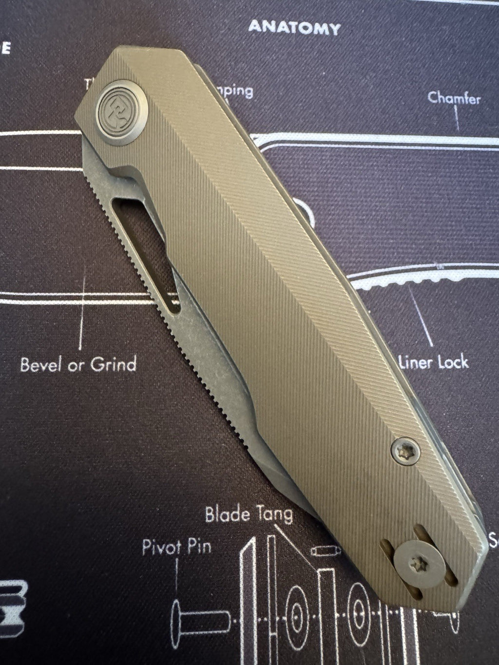 Divo Saloon S90v #16 Of #50, Titanium, Acid Stonewash