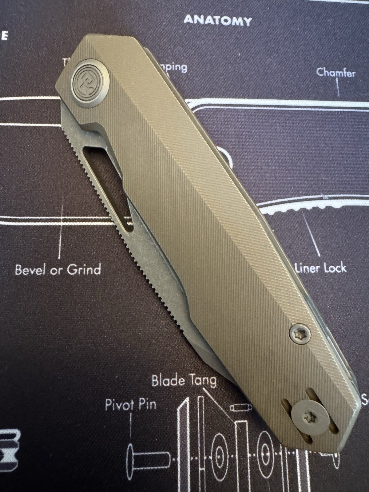 Divo Saloon S90v #16 Of #50, Titanium, Acid Stonewash