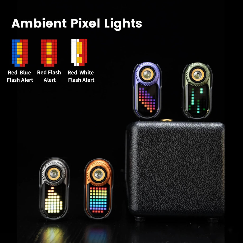 LOOPDOT EDC Flashlight – Rechargeable Small and Powerful LED Green