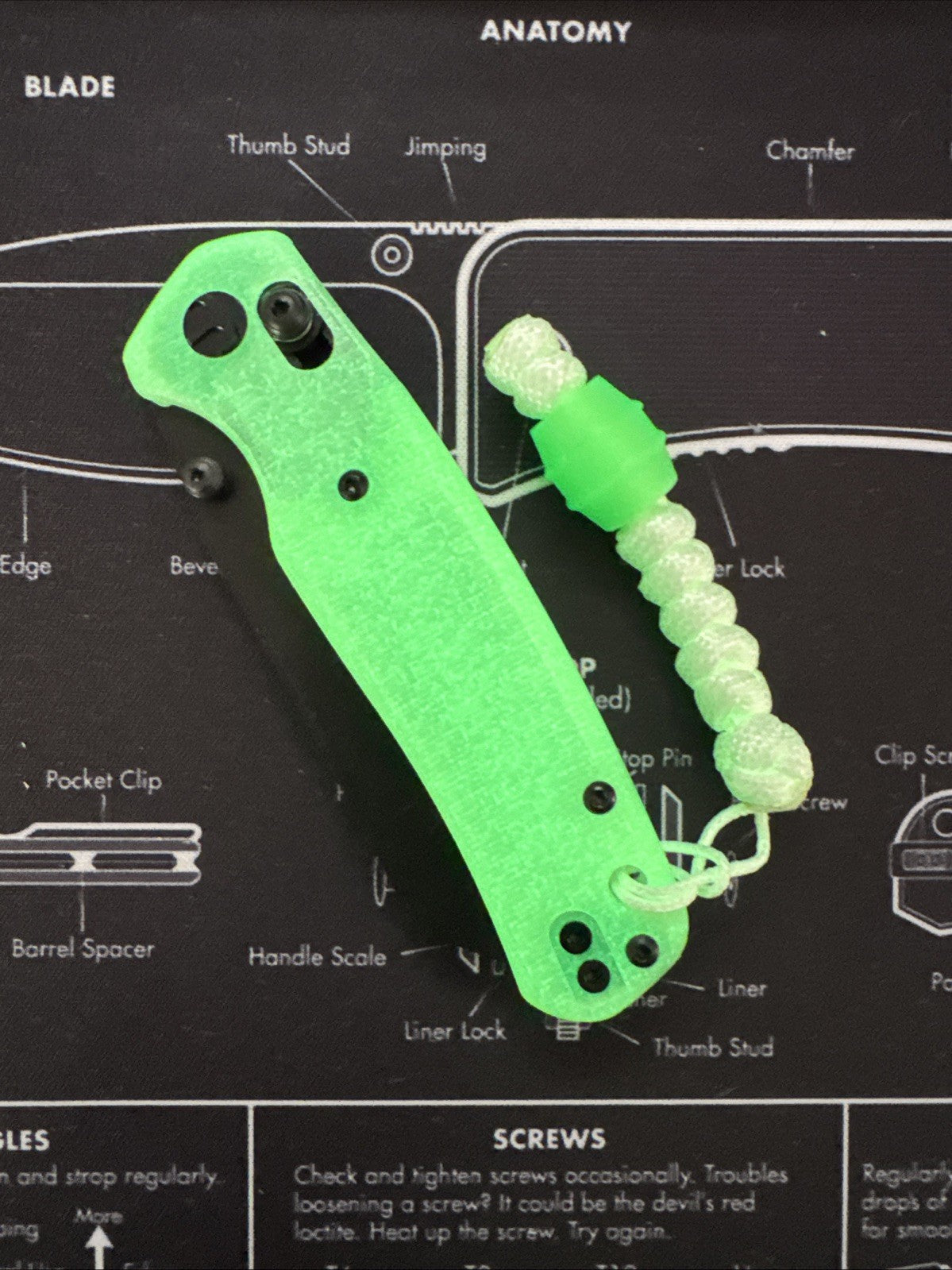 Exclusive Bestechman Glow Cicada’s Wing Knife